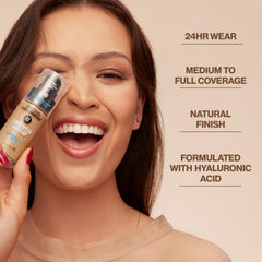 Revlon ColorStay Foundation: aplicación con bomba para una dosis limpia y precisa.