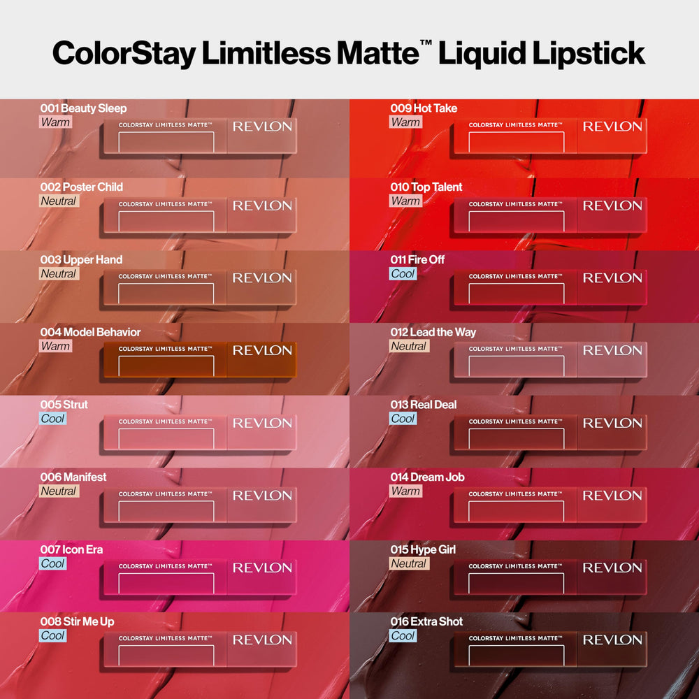 Extracto de arándano reciclado en ColorStay Limitless Matte para cuidado suave.