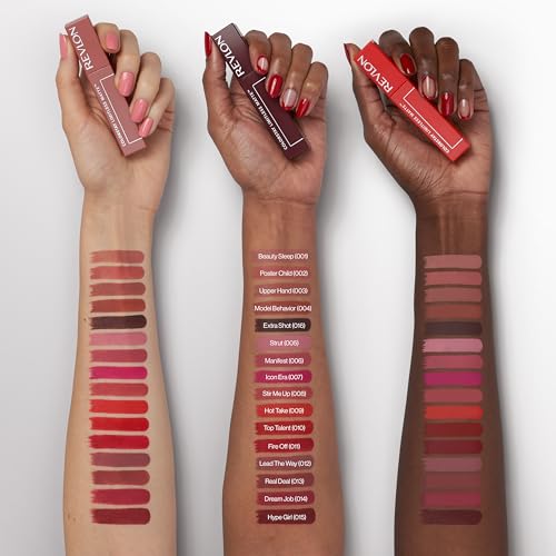 16 tonos vibrantes de REVLON ColorStay Limitless Matte para distintas pieles