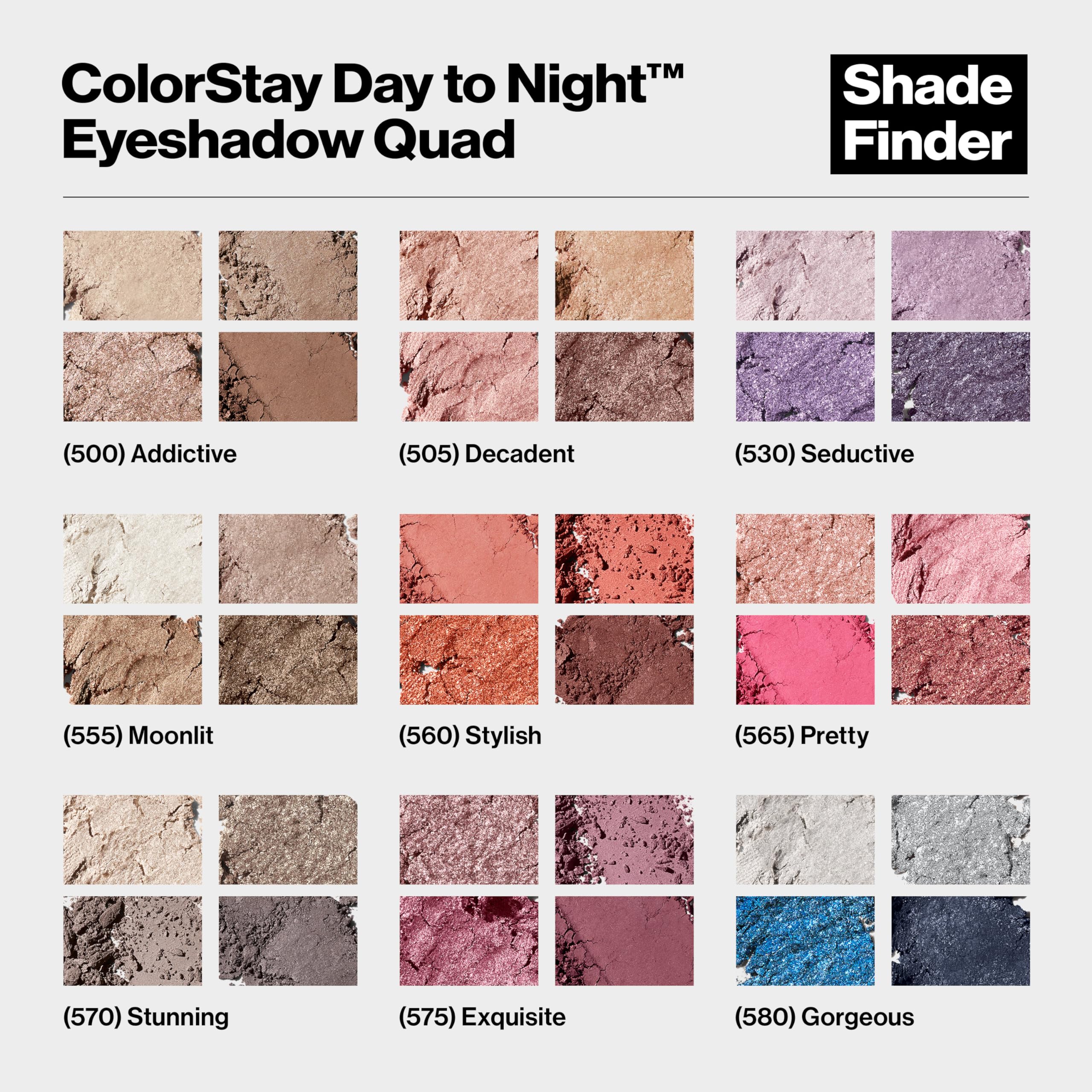 revlon colorstay pigmentos reflectantes: acabado definido para look nocturno