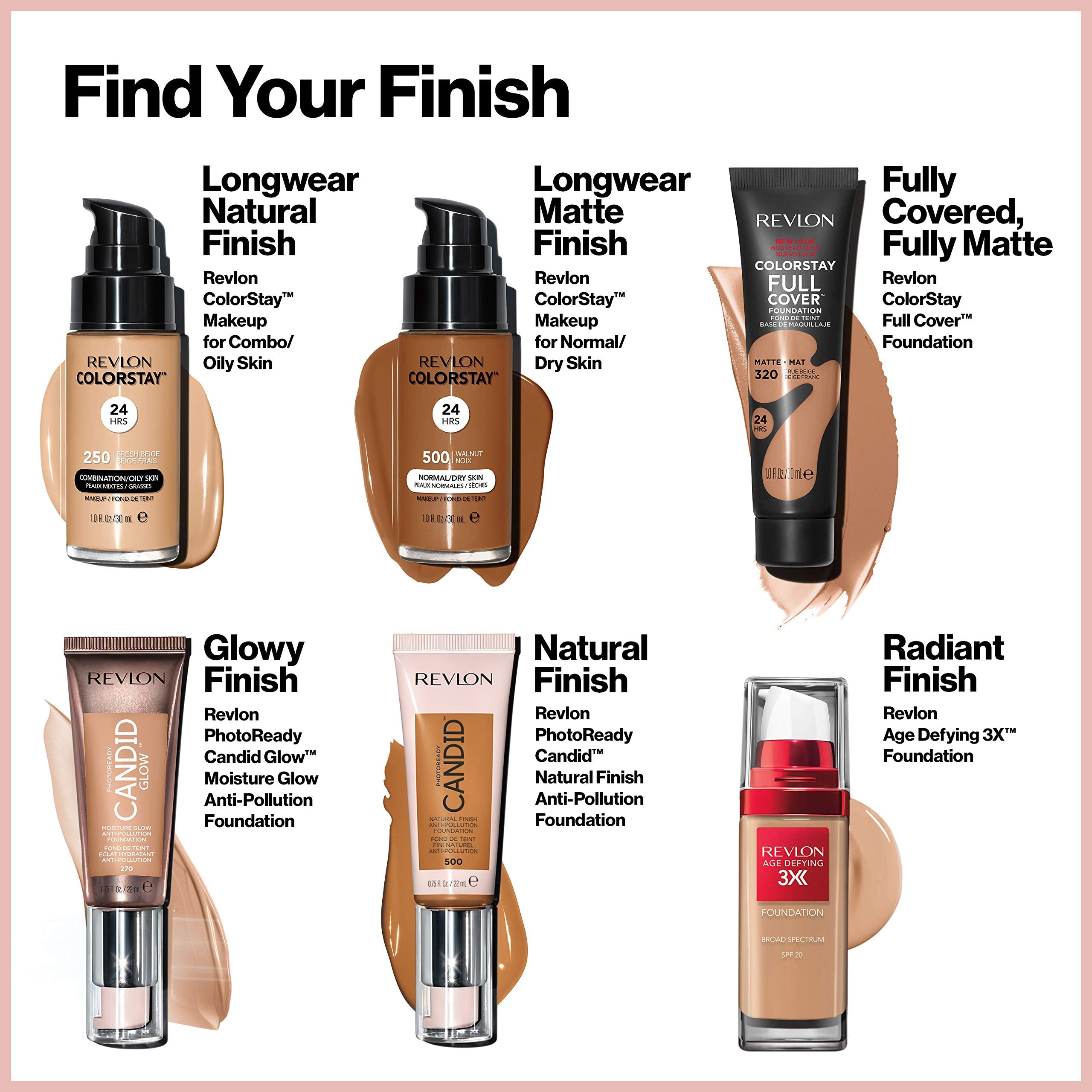 Revlon ColorStay transfer-proof formula stays put through daily activities.