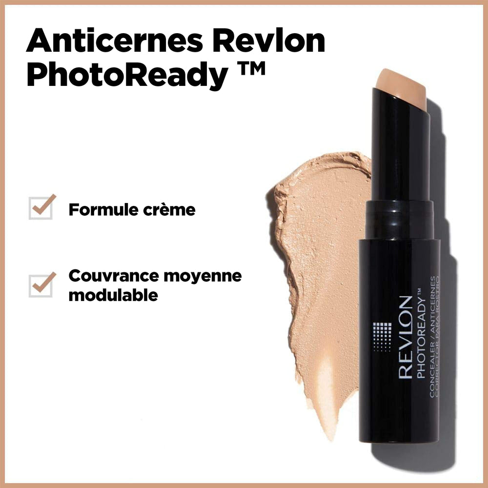 REVLON Concealer Stick cobertura de ojeras para corrección precisa