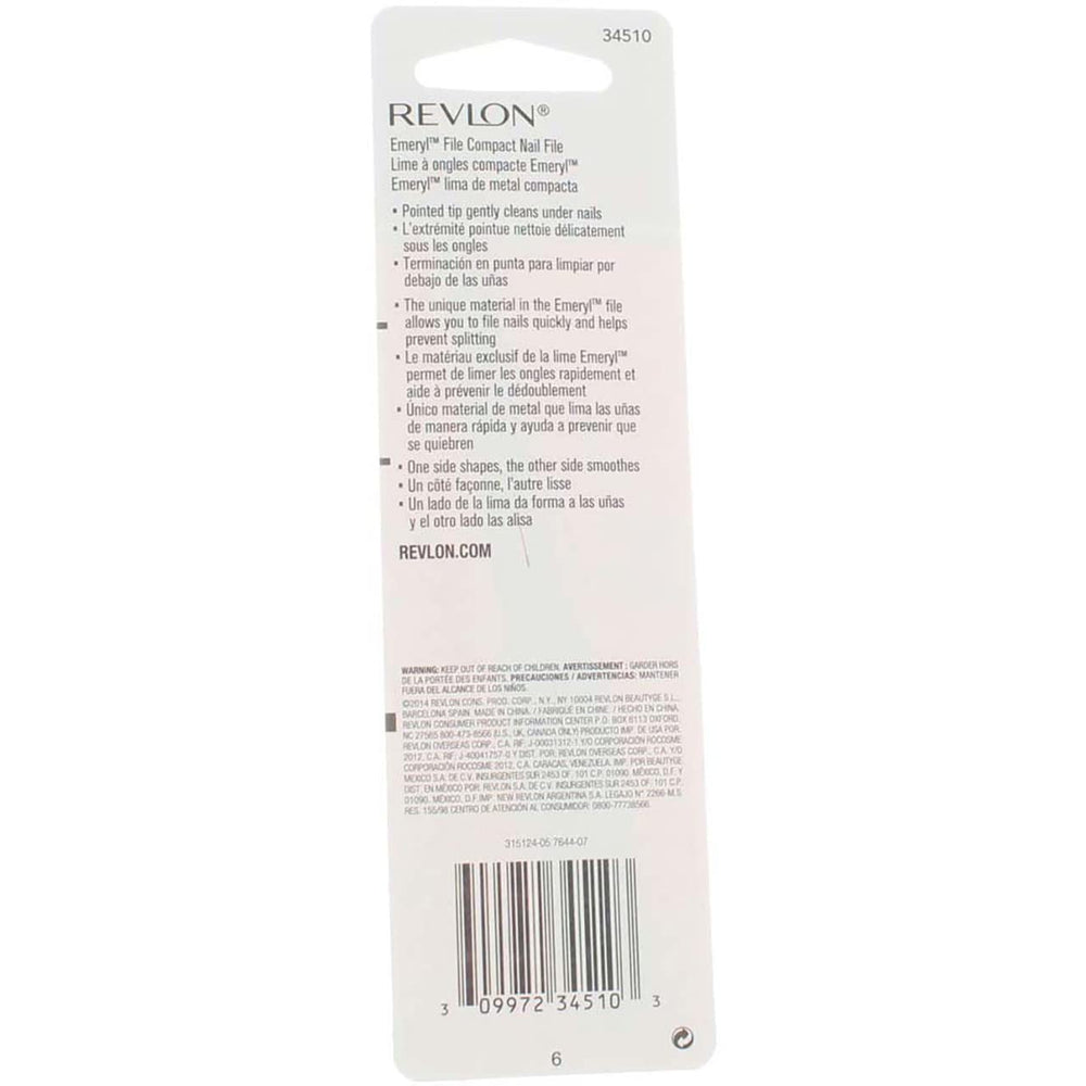 Mango de tacto suave de Revlon Emeryl File mejora el agarre