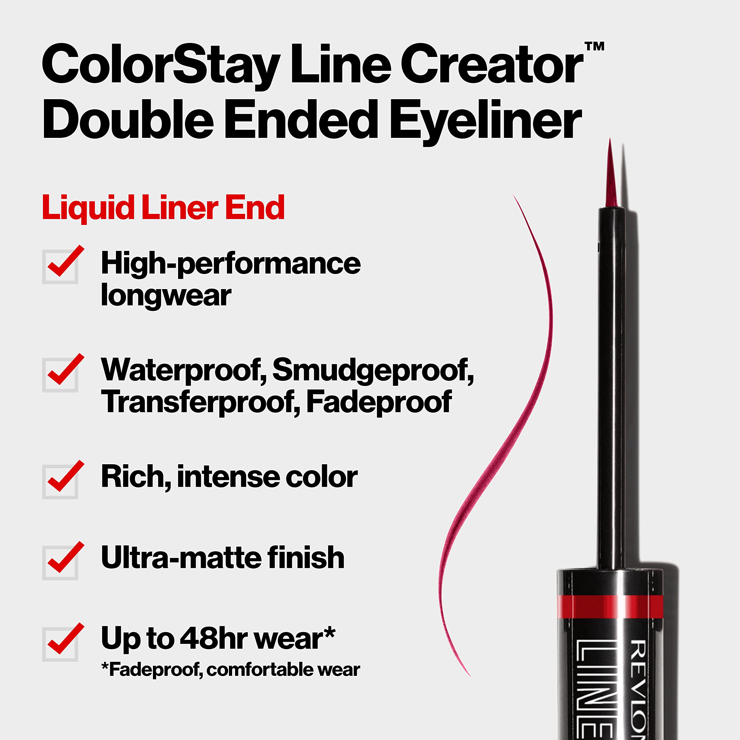 REVLON kohl cremosa: difuminar fácilmente para efecto sutil o intenso.