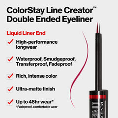 REVLON kohl cremosa: difuminar fácilmente para efecto sutil o intenso.