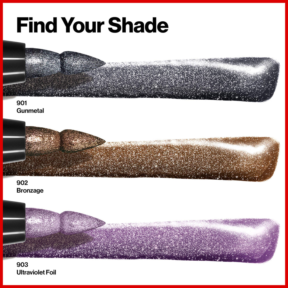 Delineado Bronzage en Chrome Ink para calidez metalica