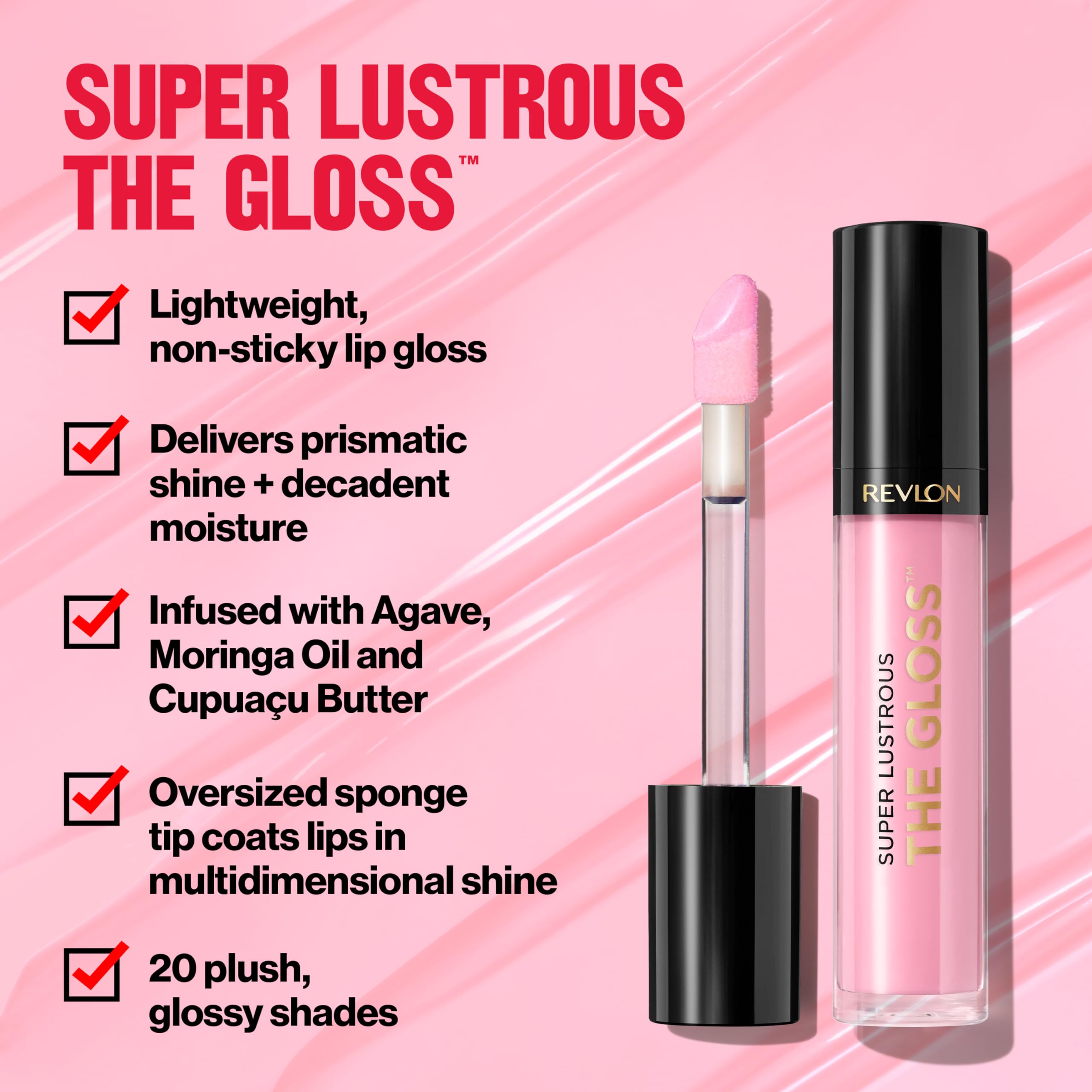 Revlon Super Lustrous con ingredientes hidratantes agave moringa cupuaçu