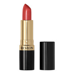 REVLON Super Lustrous tono 808 Dirty Shirley en labios con color intenso