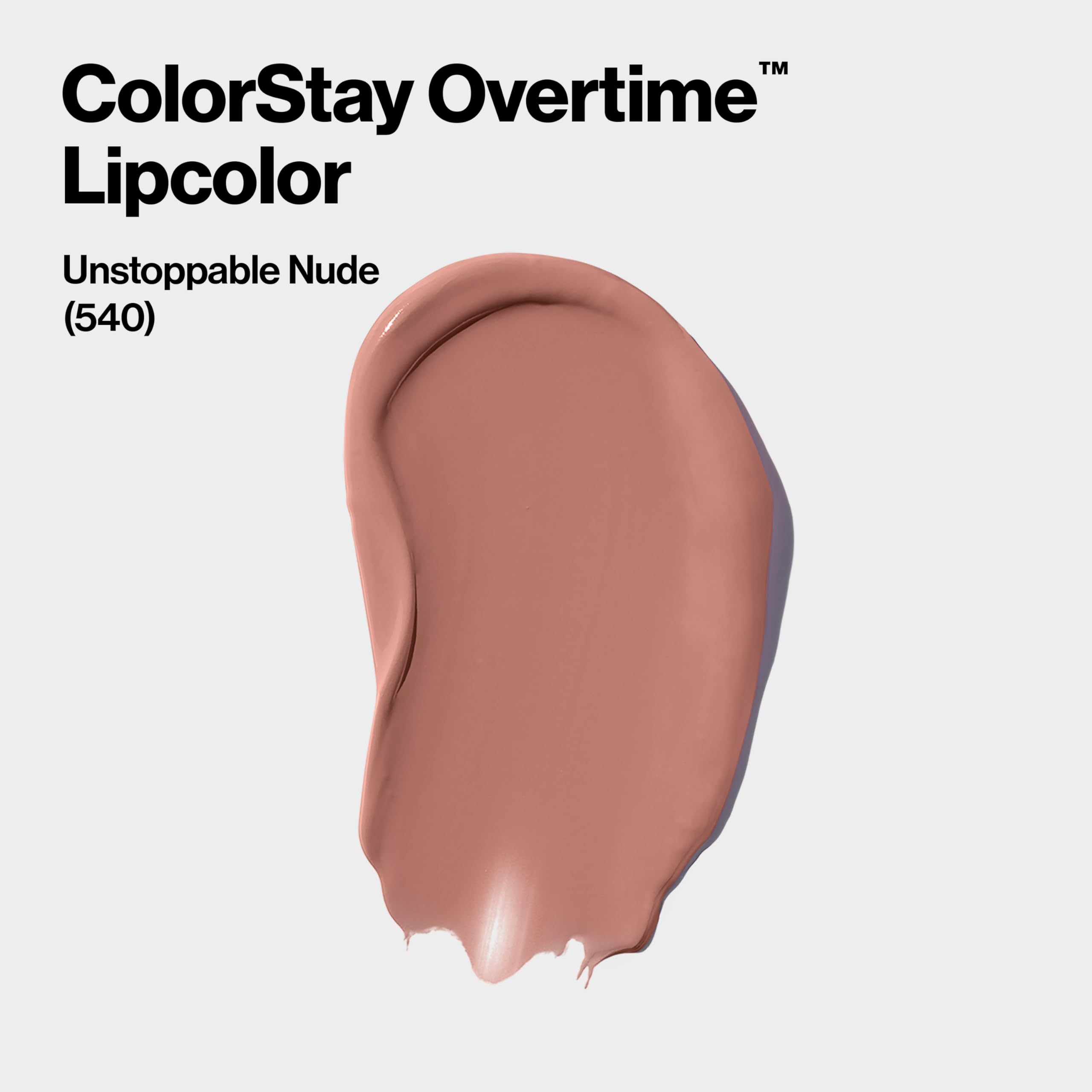 REVLON teinte nude 540 sur nuancier, nuance discrète.