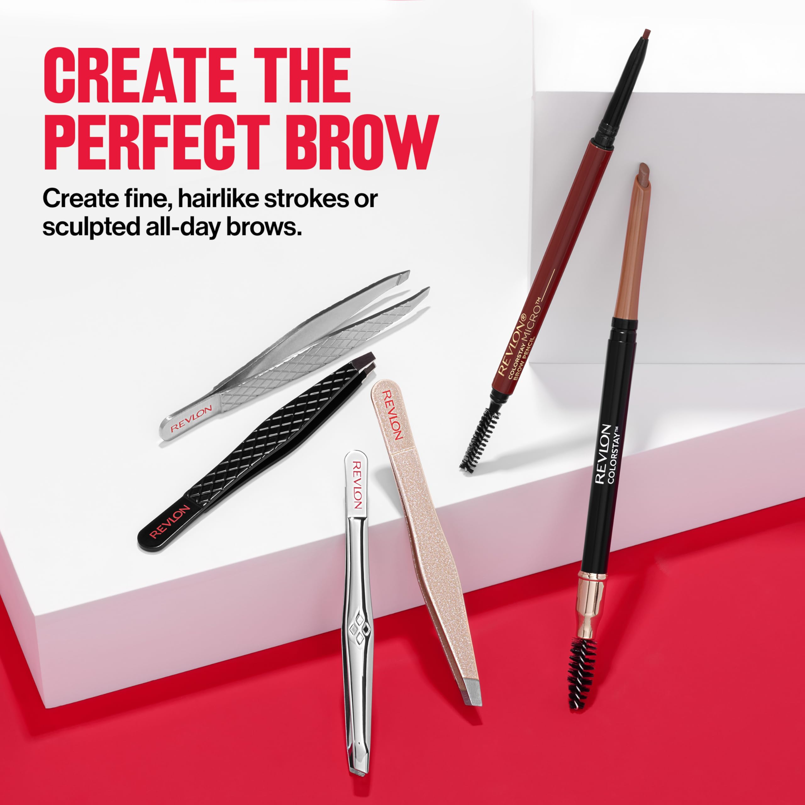Uso diario de REVLON Ultimate Slant en cejas y contornos faciales.