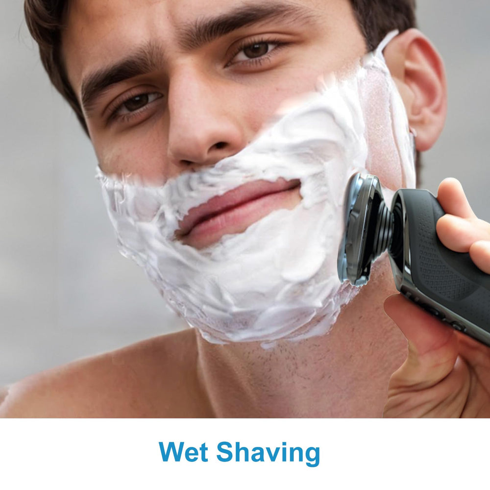 RF RollingFit aplicar-aceite-despues-de-cambio mantiene hojas lubricadas para un afeitado suave.