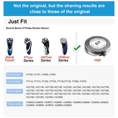 RF RollingFit HQ8 cabezas de repuesto para Aquatec compatibles con AT890 para mayor comodidad