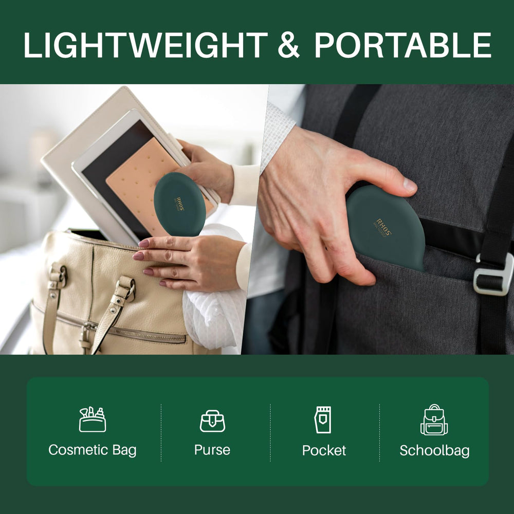 RHOS mini cepillo de ABS, durabilidad para uso diario
