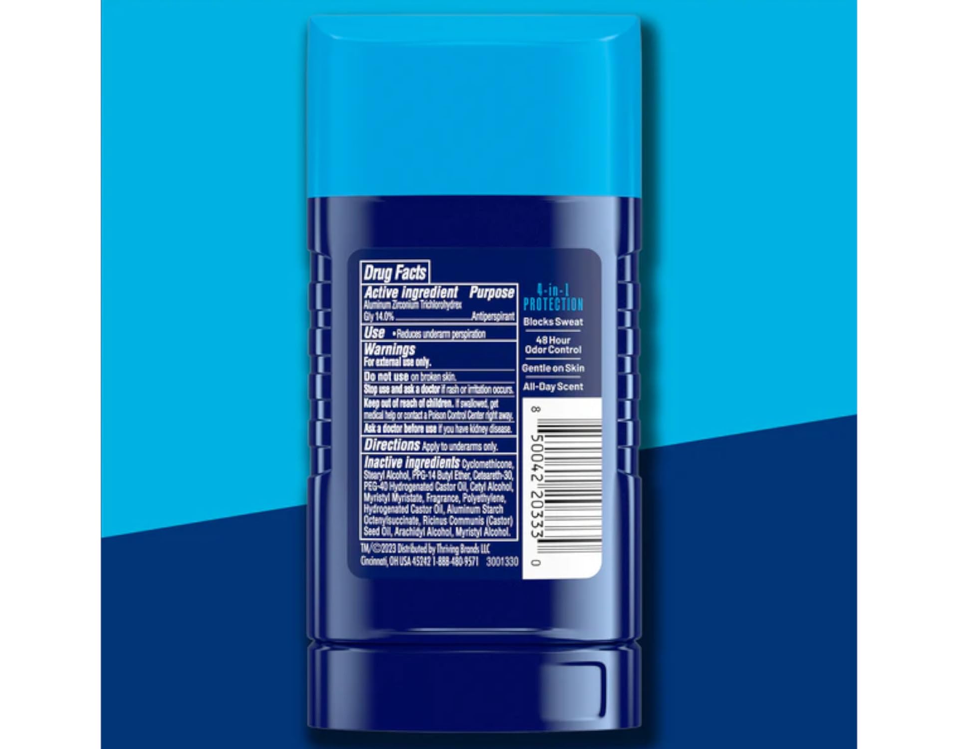 Formato portable de Right Guard Sport Fresh Scent para viajes