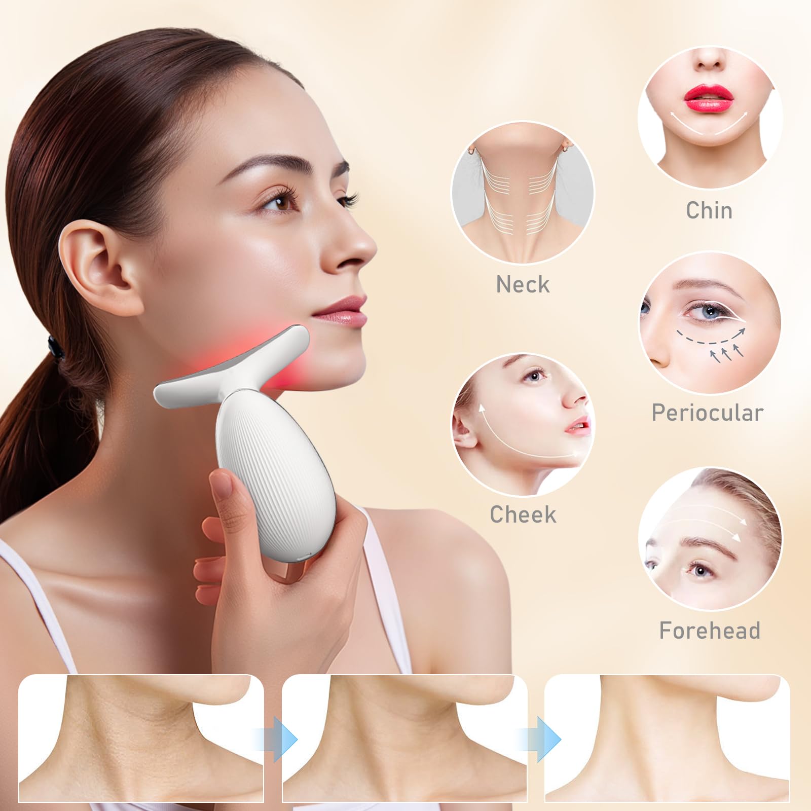 Rilzii contour du visage, contours mieux définis.
