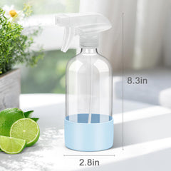 Rionisor botella de 16 oz, gran capacidad para rellenar menos veces.