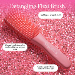 Rizos Curls aplicación de acondicionador con Flexi para rizos definidos.