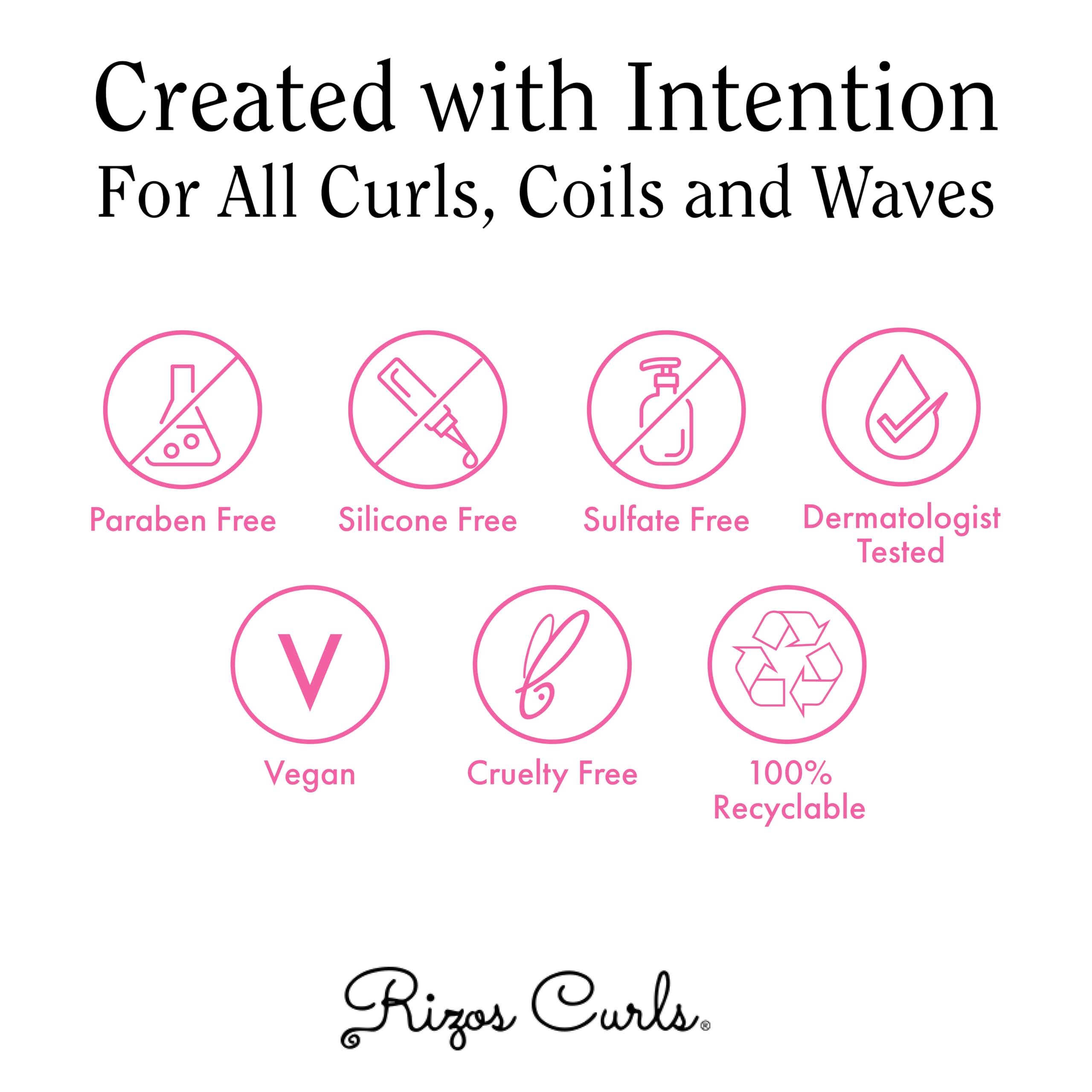 Rizos Curls cepillado que aporta brillo suave a rizos definidos.