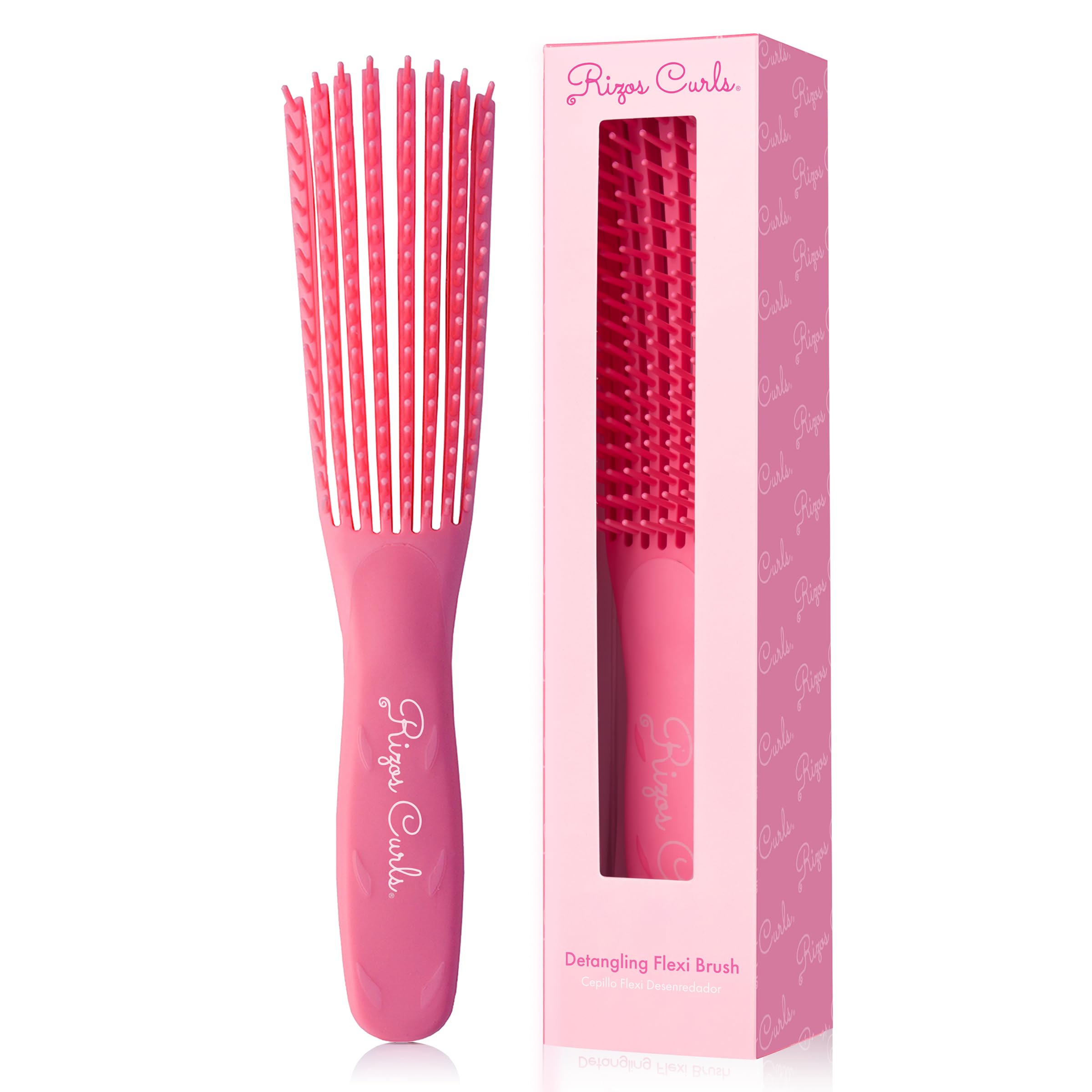 Rizos Curls cepillo desenredante Flexi para desenredar sin tirar.