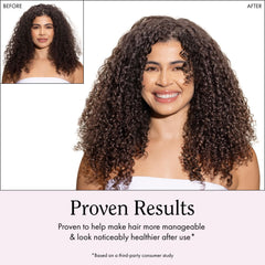 Rizos Curls formula with coconut oil hydrates and adds natural shine