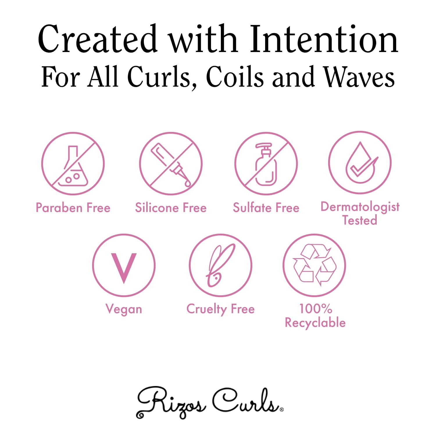 Rizos Curls Shea Butter formula locks in moisture without greasiness