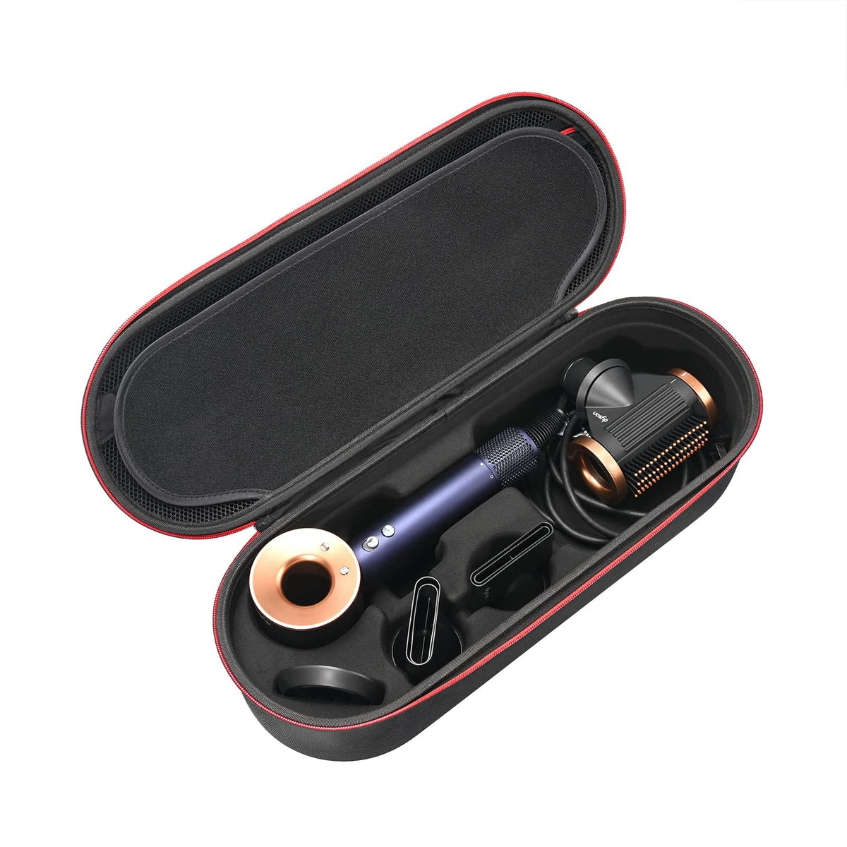 RLSOCO estuche rígido para Dyson Supersonic Nural, protección superior para accesorios.