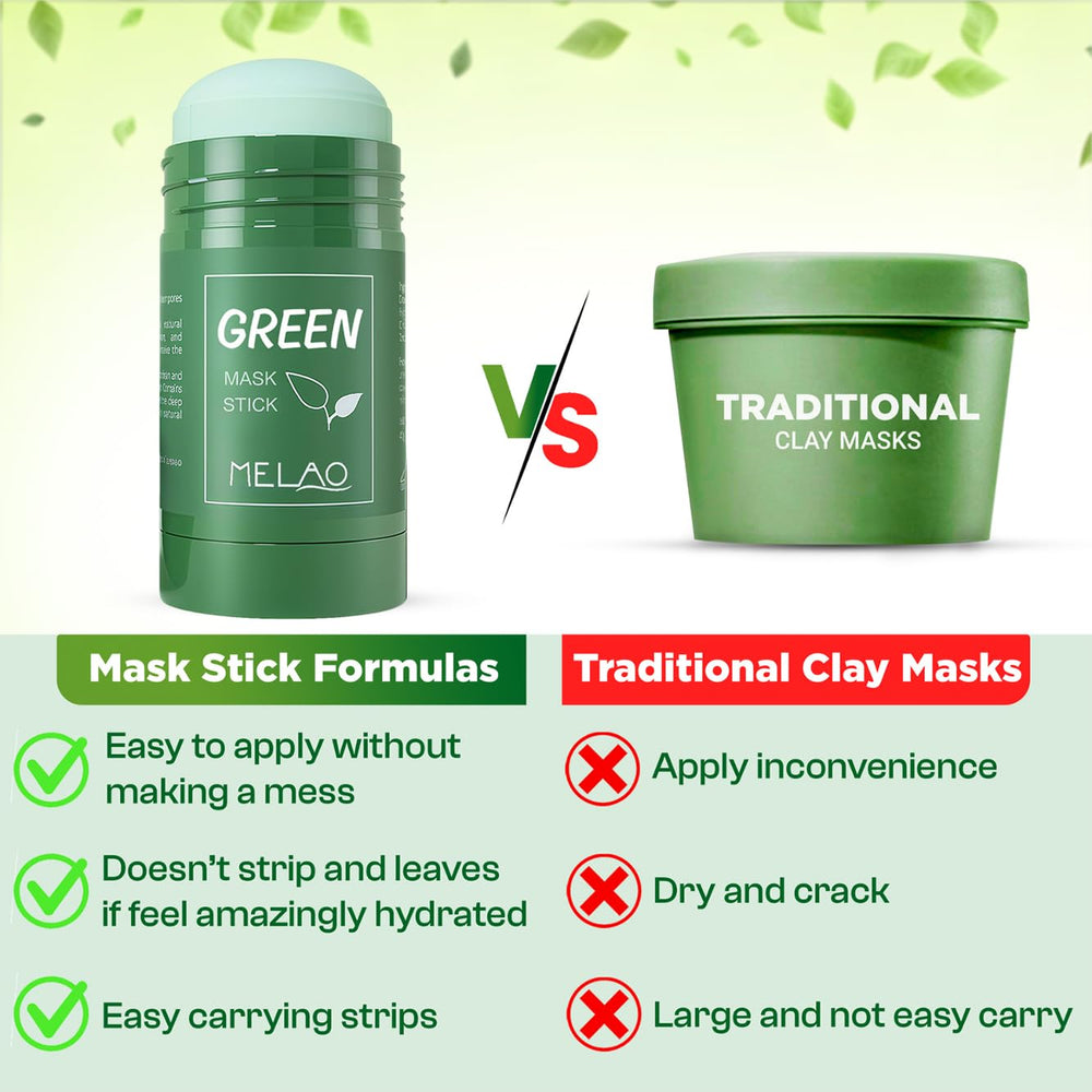 RLXSH mask stick shown in a close-up of texture and application.