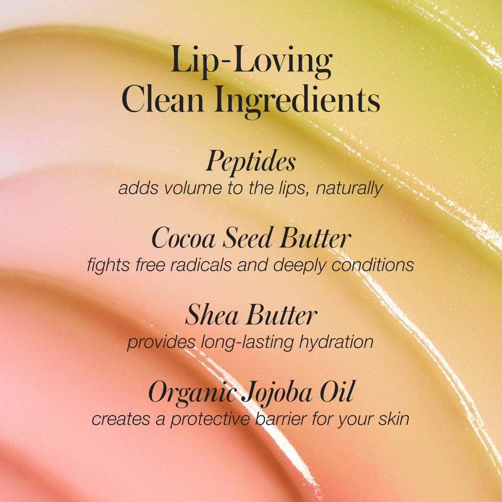 RMS Beauty Liplights con ingredientes limpios para uso diario.