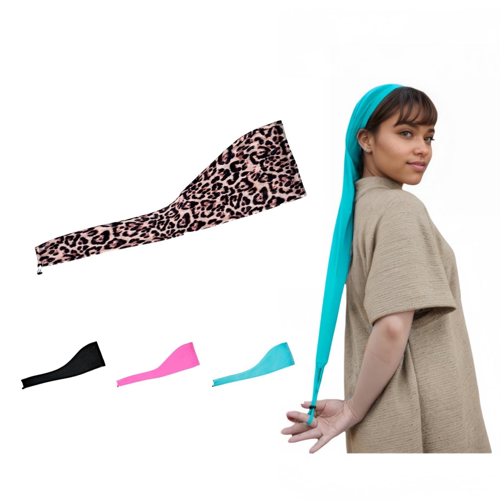 Roaming manga-locs 28pulgadas leopardo: protección suave para locs con estilo.