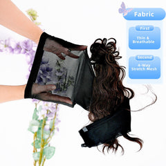 Roaming manga para locs tejidos suaves: facilita peinado sin tirar del cabello.