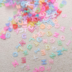 ROFIBUT decoración de uñas con letras resinadas, diseño personalizado.