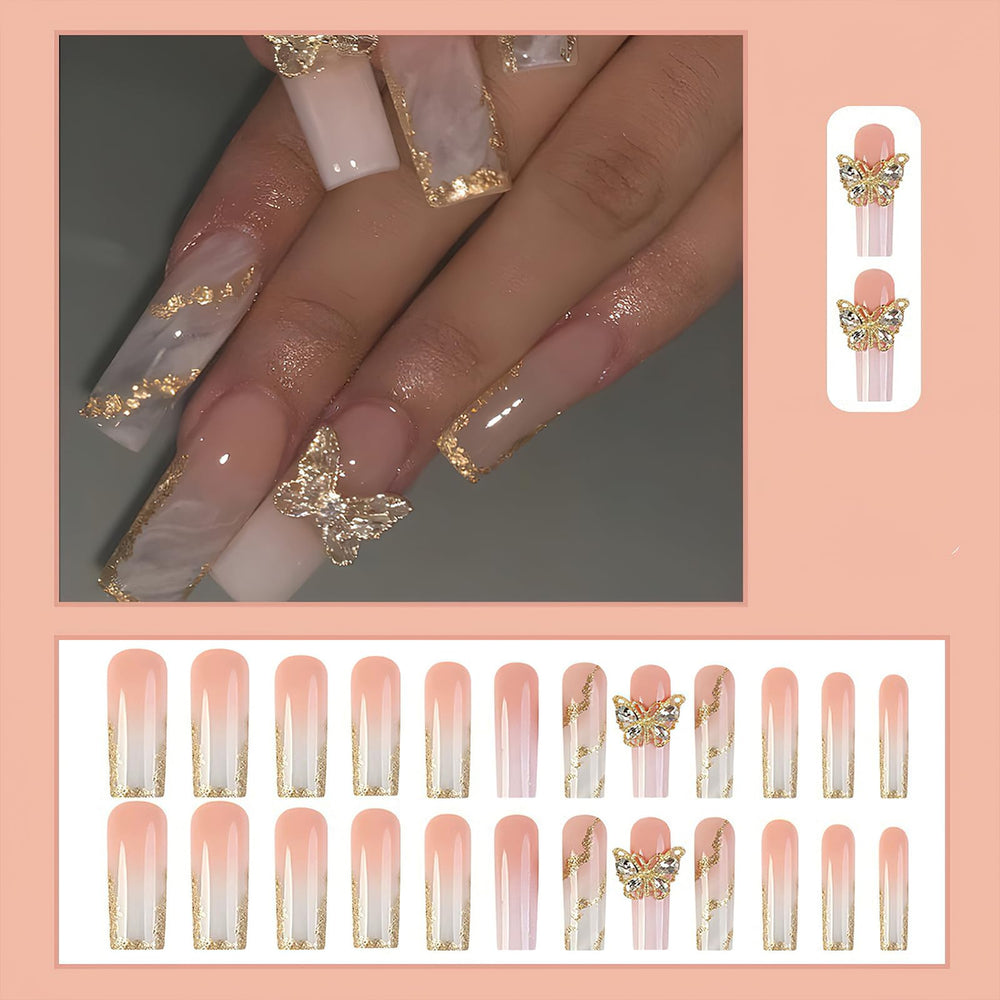 ROFIBUT Adhesivo gel reutilizable para uñas postizas y retoques
