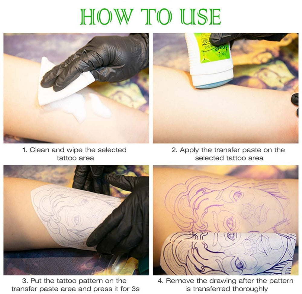 Rofitbest crema para tatuaje: uso fácil y rápido.