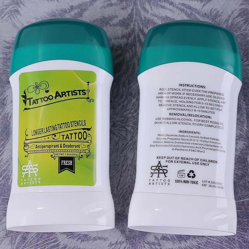 Rofitbest gel de transferencia para tatuajes temporales y maquillaje corporal.