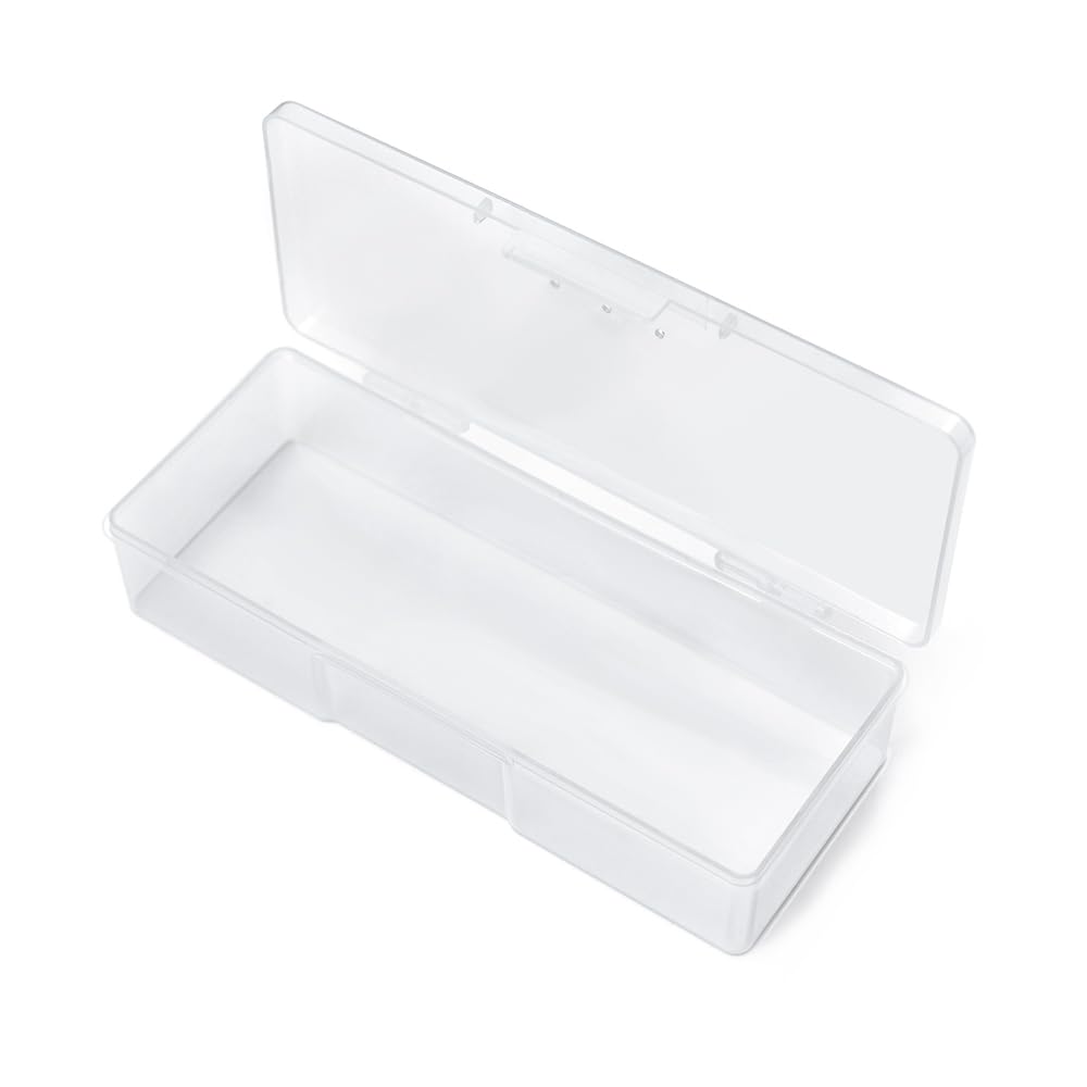 Rolabling estuche uñas plástico duro, duradero y elegante para profesionales.