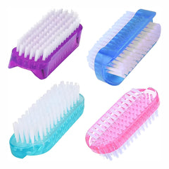 Cepillo ROLECK uña dos caras para limpieza profunda de uñas.