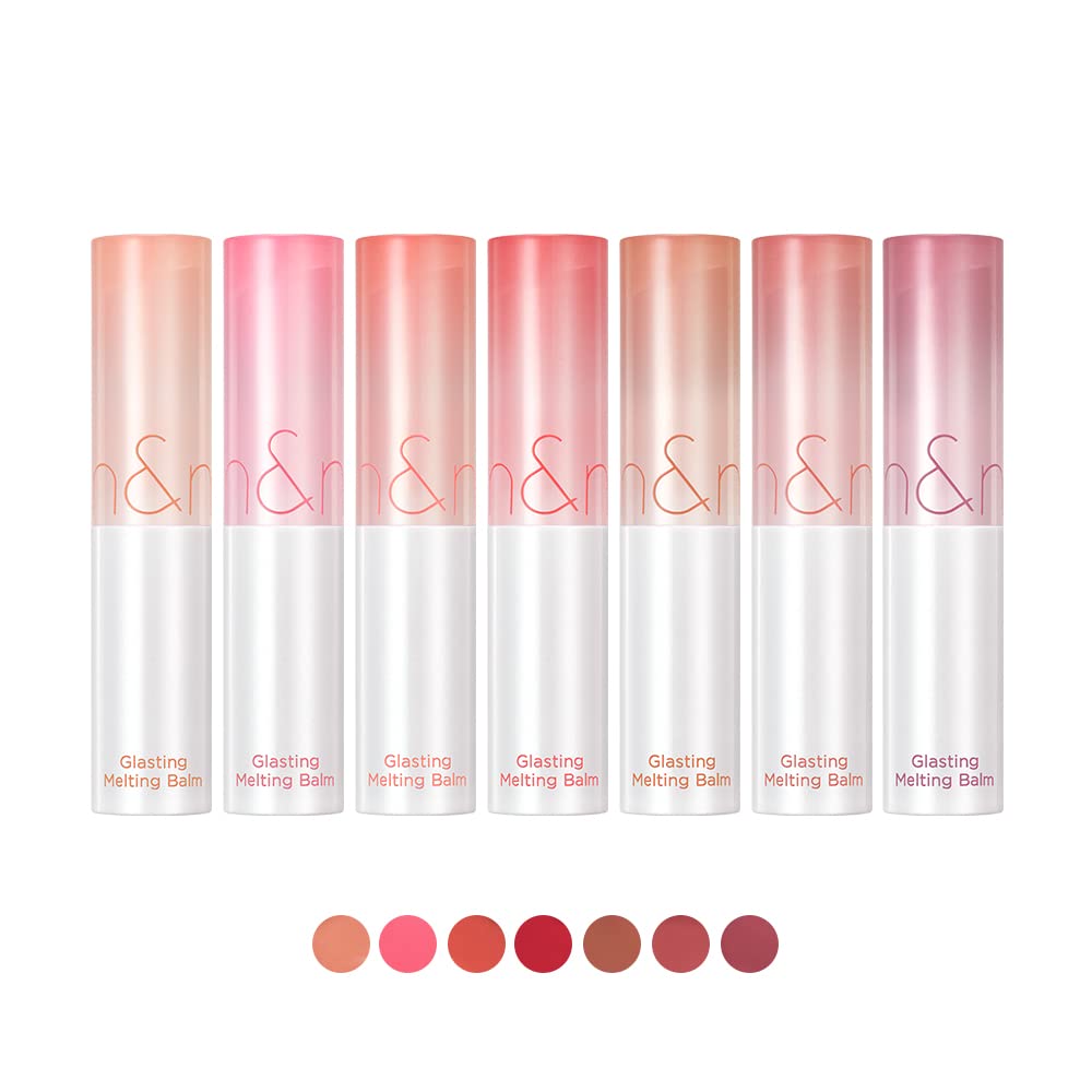 Rom&nd GLASTING MELTING BALM Kaya Fig uso diario para labios nutridos y brillantes.