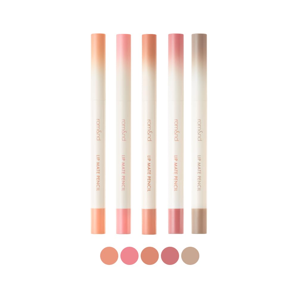 rom&nd lápiz brillo labial, acabado luminoso para labios definidos y brillantes