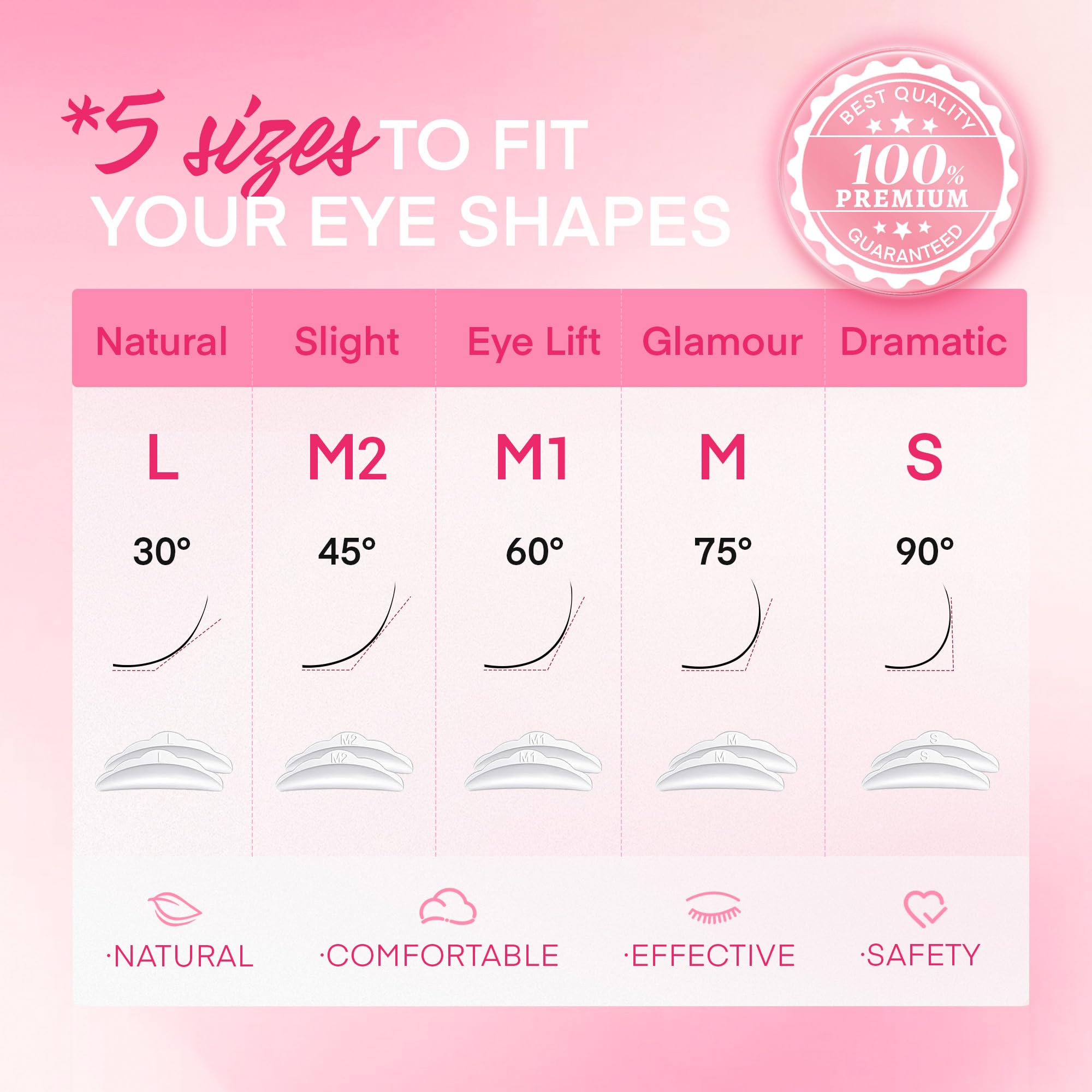 RONKIE set rizado cejas, rizo suave para cejas definidas.