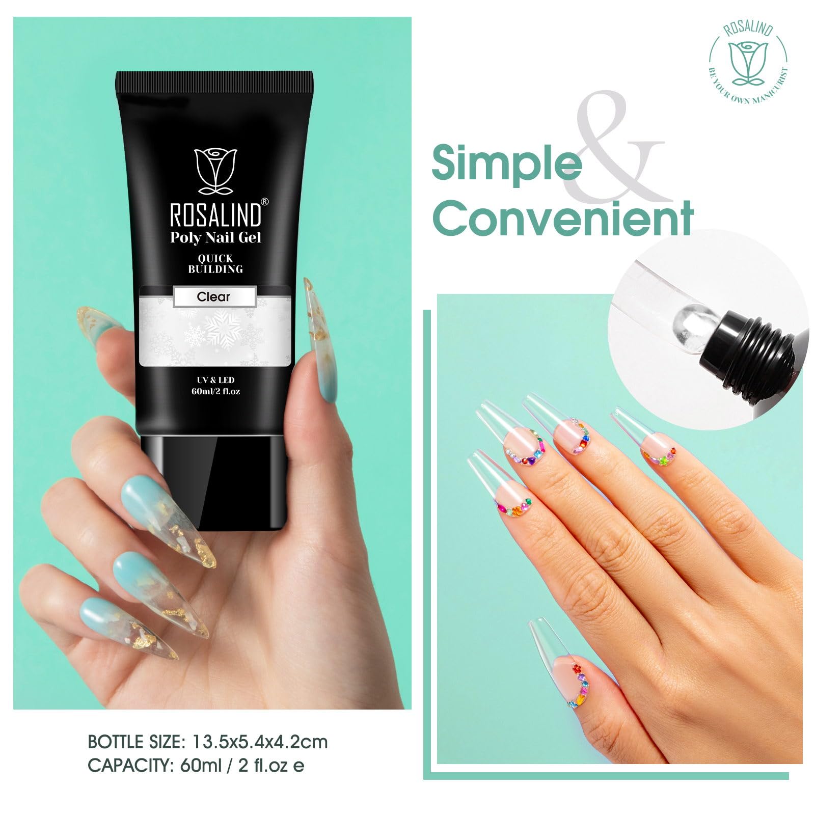 Rosalind retirada rápida con limado y buffer.