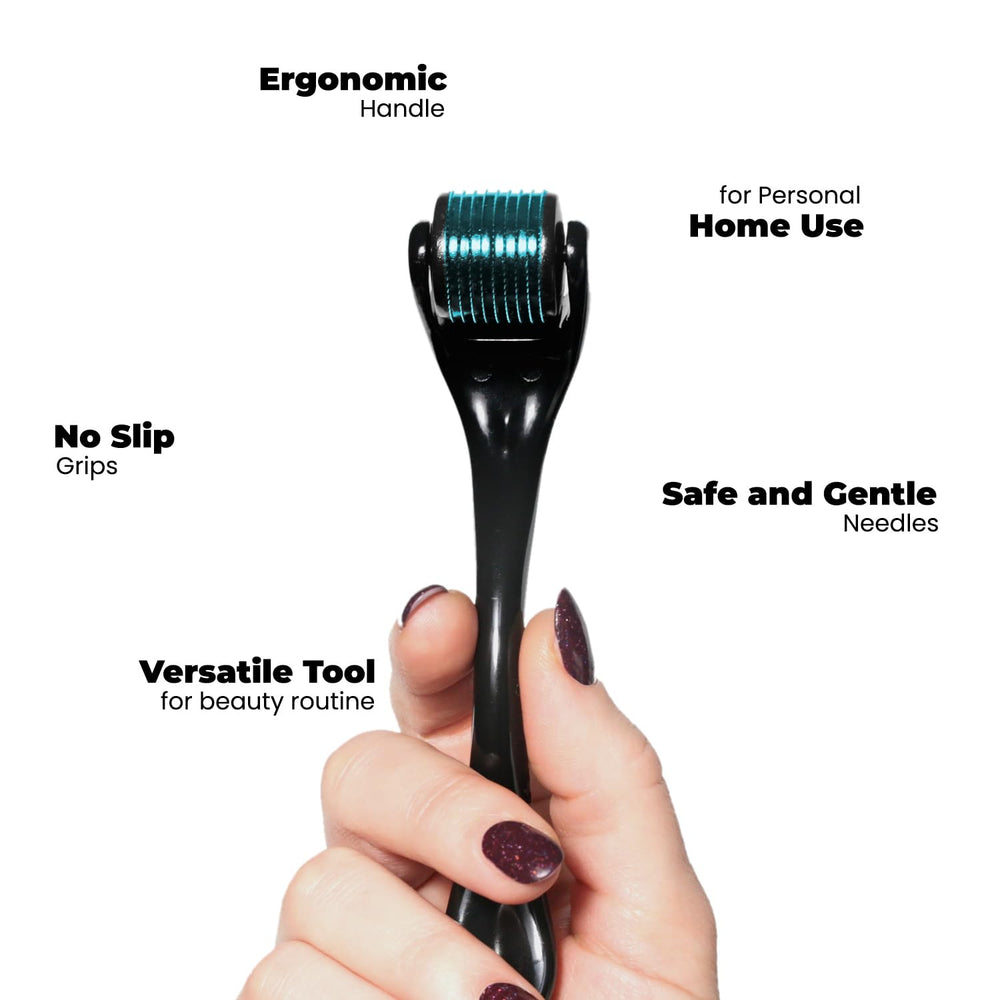 ROSELYNBOUTIQUE Rodillo Derma para barba: piel y vello facial más cuidados