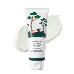 ROUND LAB Pine Calming Cica Cleanser botella, limpieza suave para piel sensible.