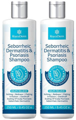 Roycederm Champú pack dos para dermatitis seborreica alivia la comezón