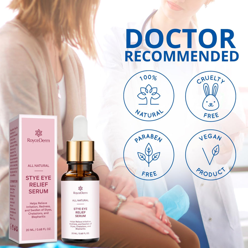 Roycederm: suero para ojos, alivio de irritaciones en párpados.