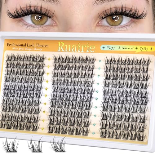 Ruairie Manga Lash Clusters design with separated spikes for a wider-eyed look.