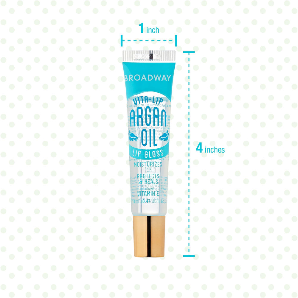 Rosa mosqueta en Ruby Kisses Broadway Vita-Lip Gloss para nutrición suave