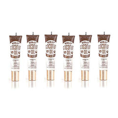 Envase del brillo Ruby Kisses Broadway Vita-Lip con aceite de coco para labios suaves.