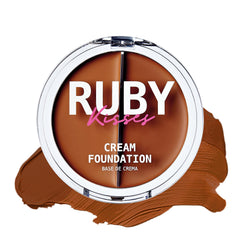 Ruby Kisses 3D Face Creator: base crema, acabado semimate para piel natural.
