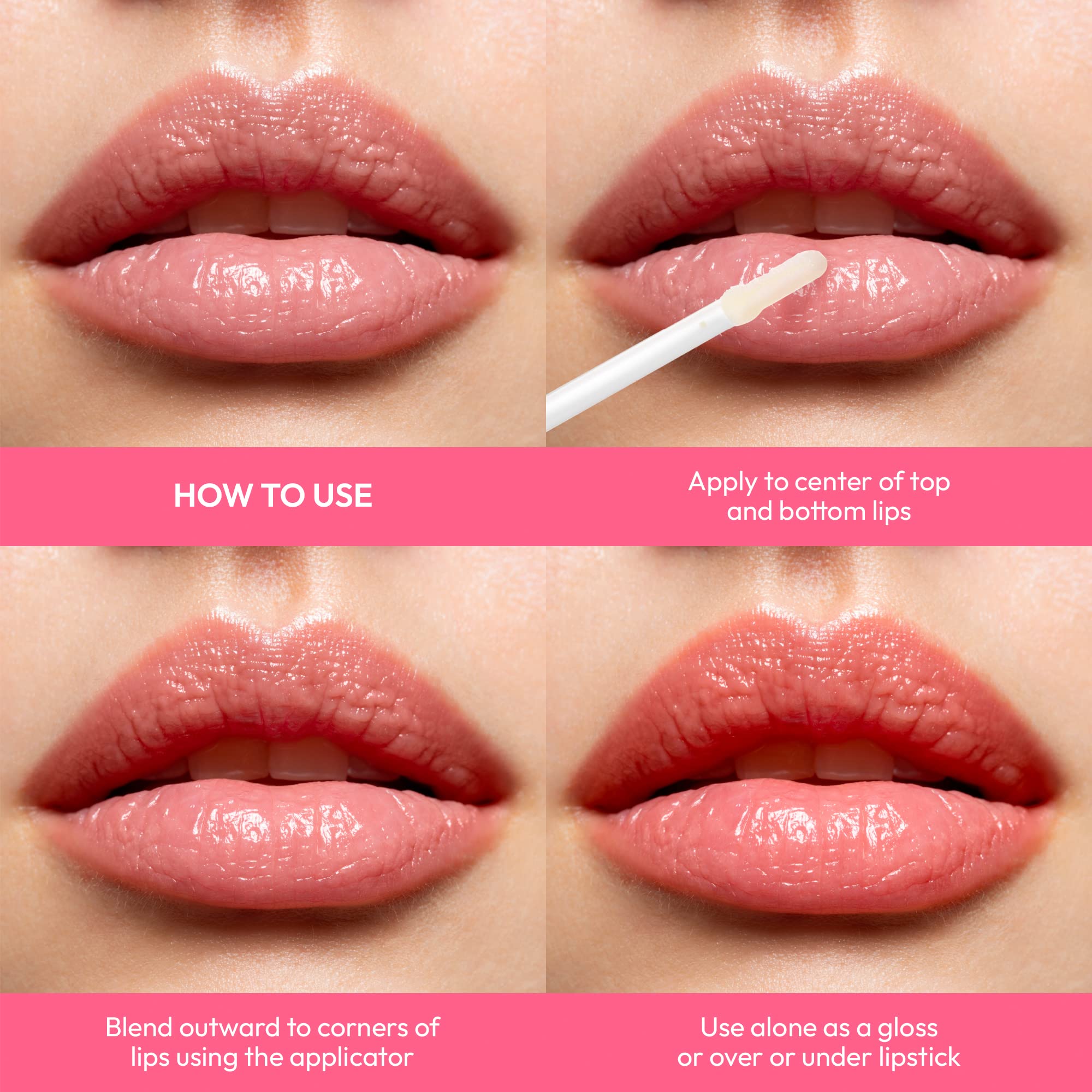 Ruby Kisses fórmula hidratante con ácido hialurónico para labios suaves