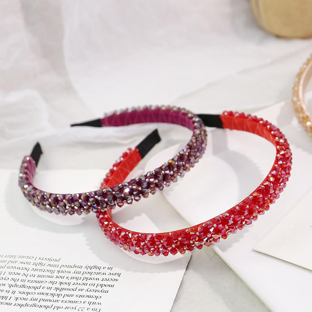 Diadema Ruihfas roja ideal para fiestas y celebraciones